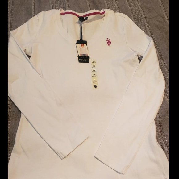 Brand New Ladies Size Medium Blouse US POLO ASSN - Picture 1 of 7